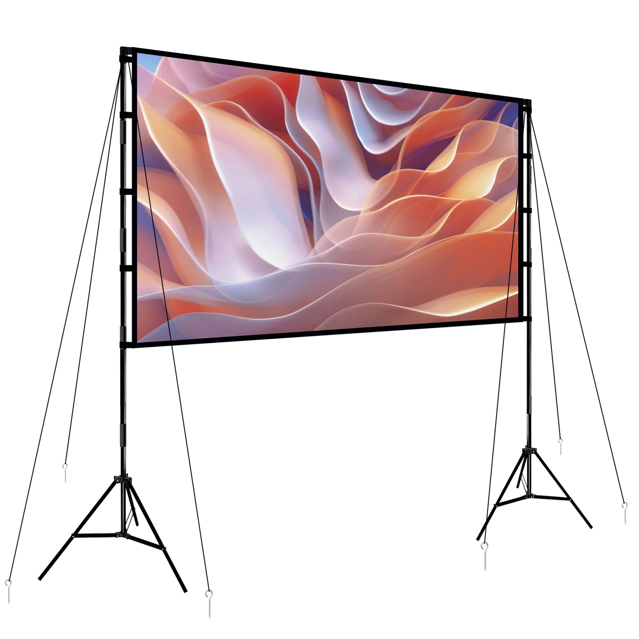 Linx 100" Portable Projector Screen with Stand Linx Group